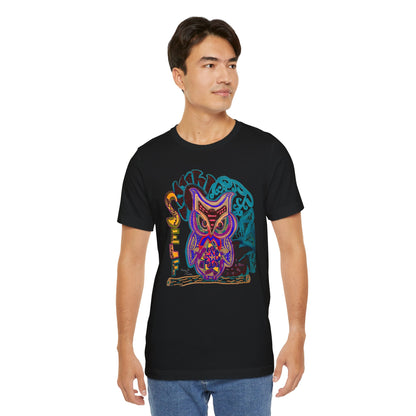 Owl - Unisex Jersey Short Sleeve Tee