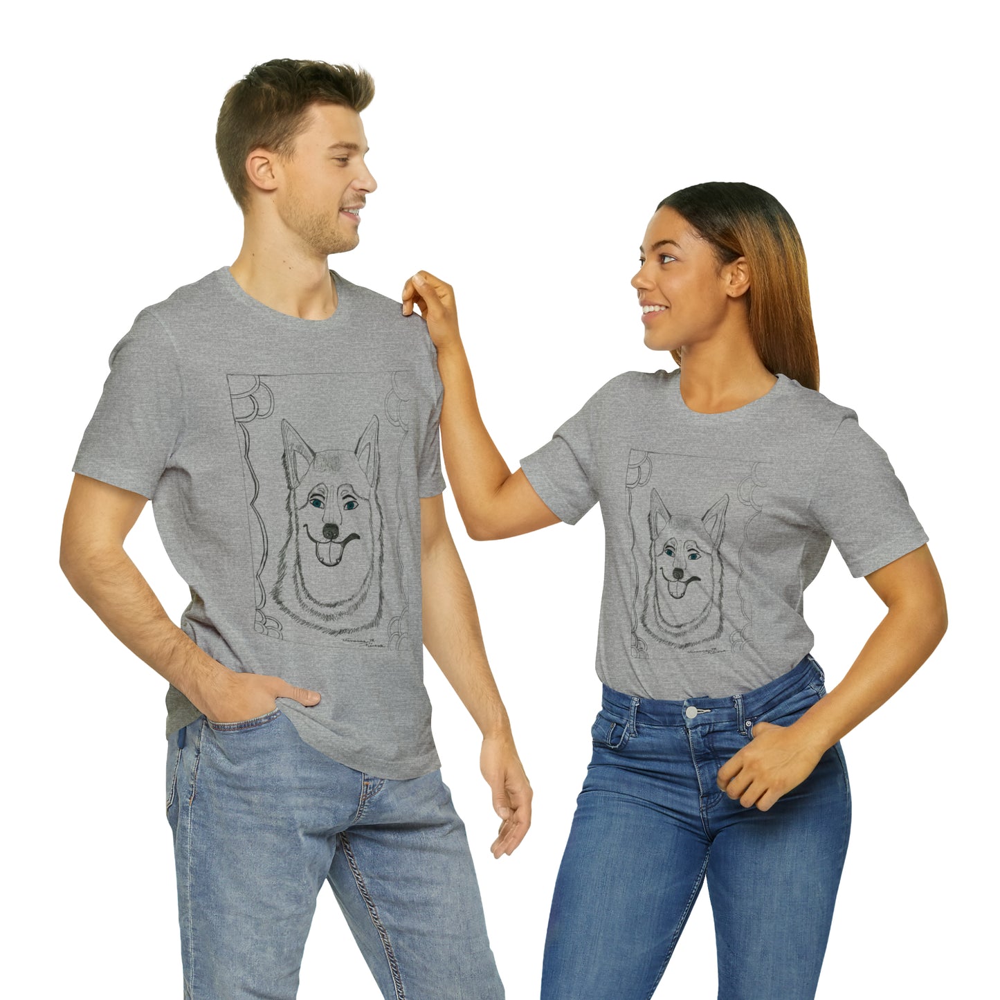 Dog - Unisex Jersey Short Sleeve Tee