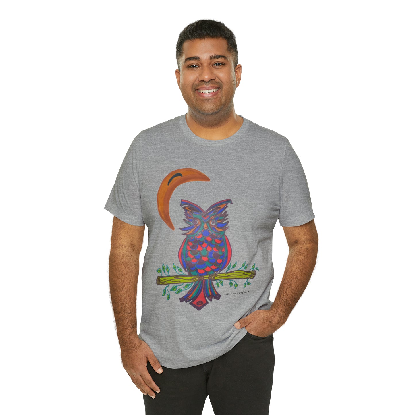 Owl - Unisex Jersey Short Sleeve Tee