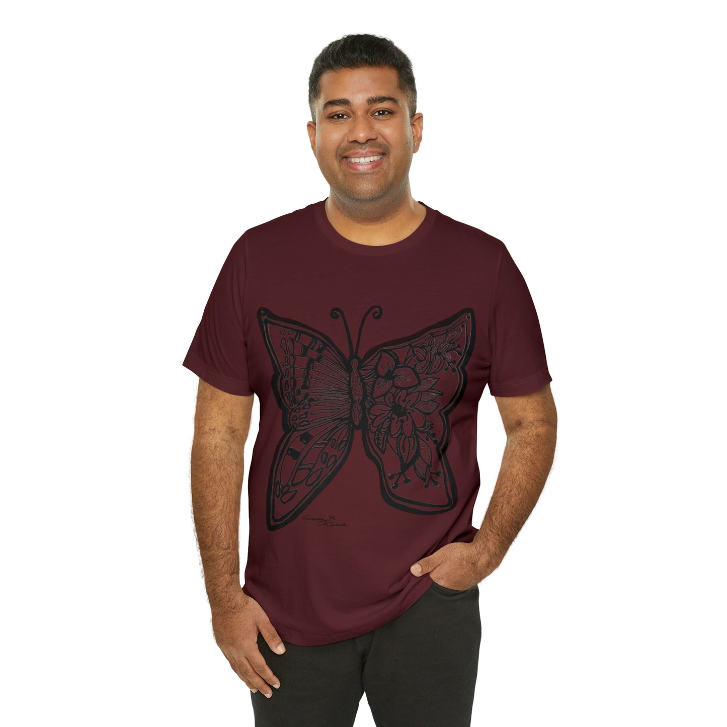 Butterfly - Unisex Jersey Short Sleeve Tee