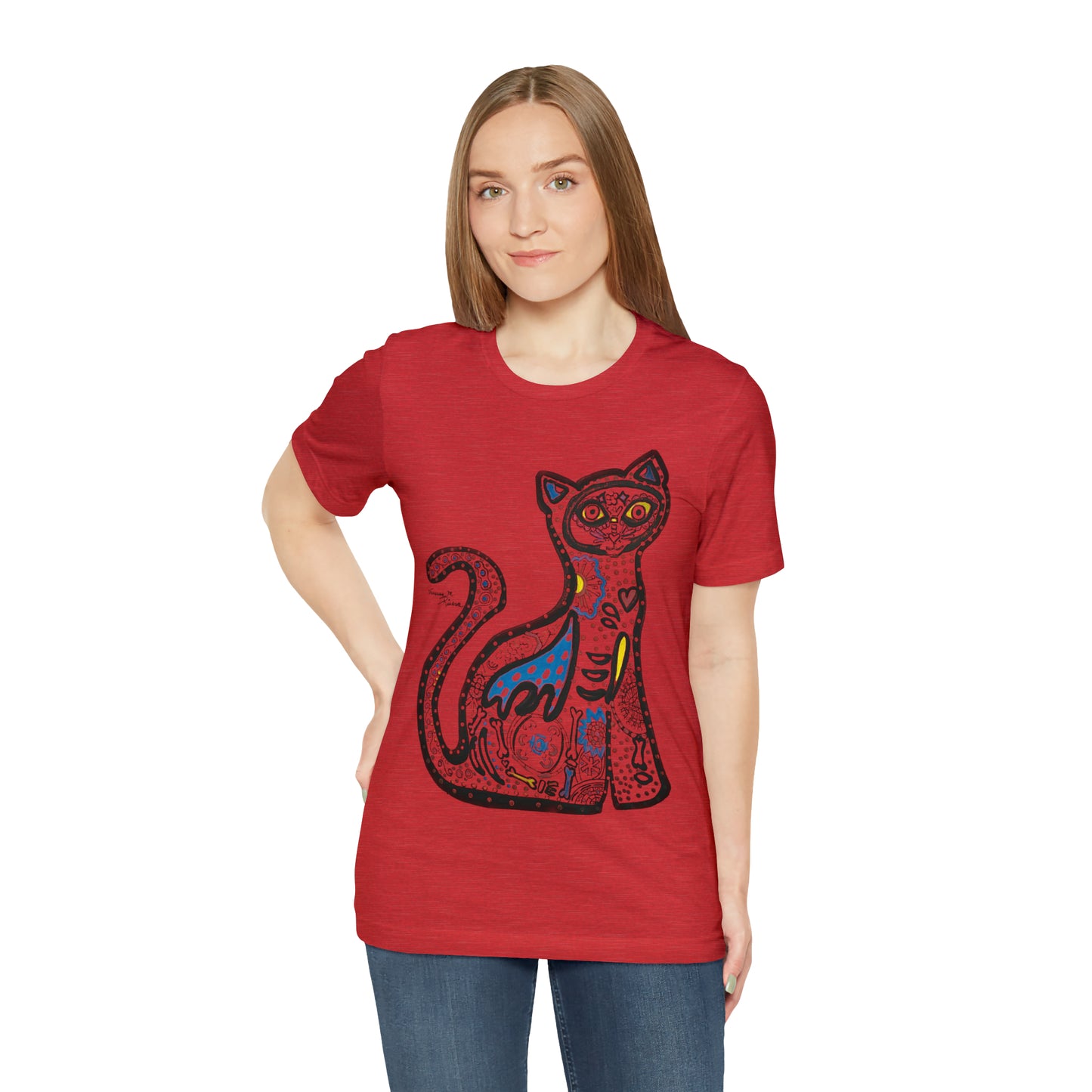 Cat - Unisex Jersey Short Sleeve Tee