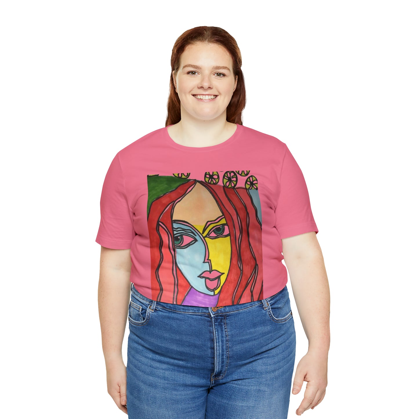 Face - Unisex Jersey Short Sleeve Tee