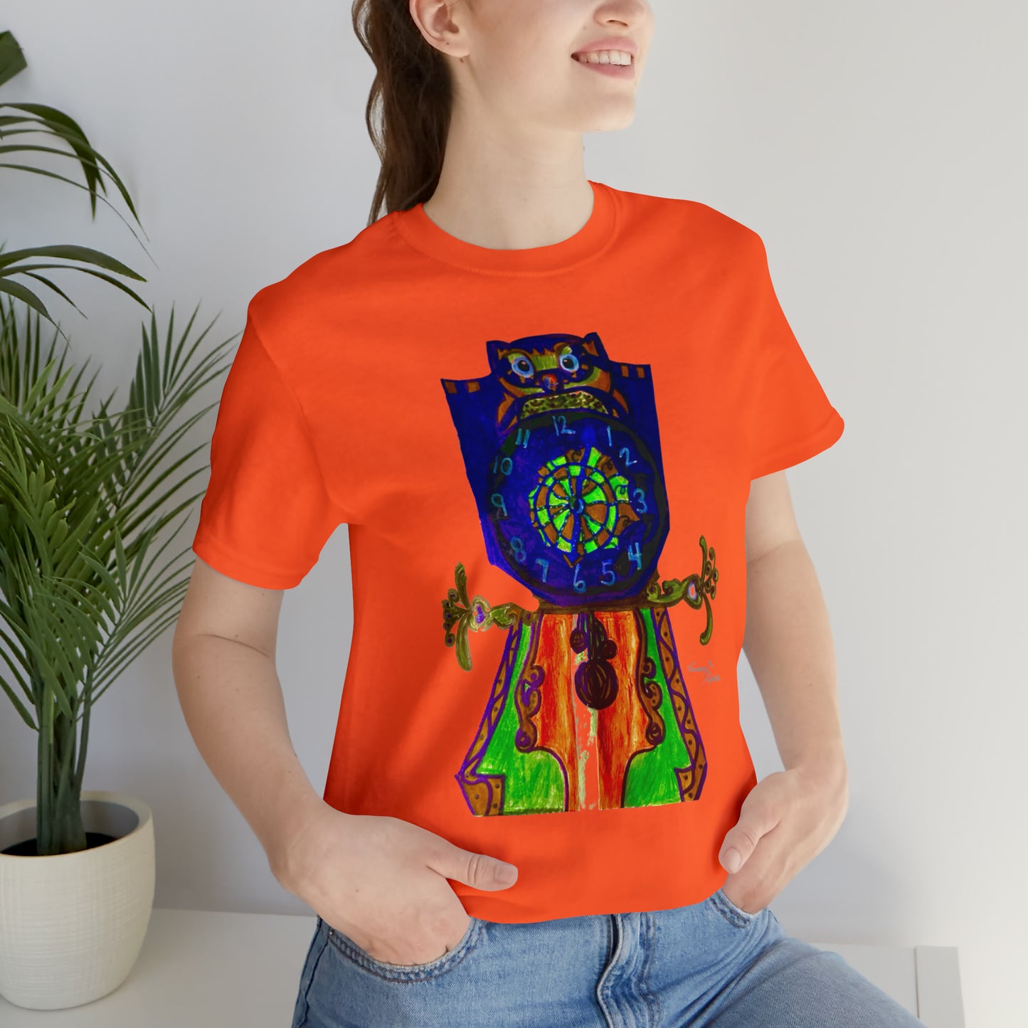 Owl - Unisex Jersey Short Sleeve Tee