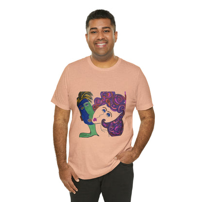 Faces - Unisex Jersey Short Sleeve Tee