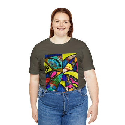 Abstract - Unisex Jersey Short Sleeve Tee