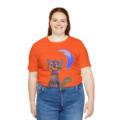 Cat - Unisex Jersey Short Sleeve Tee