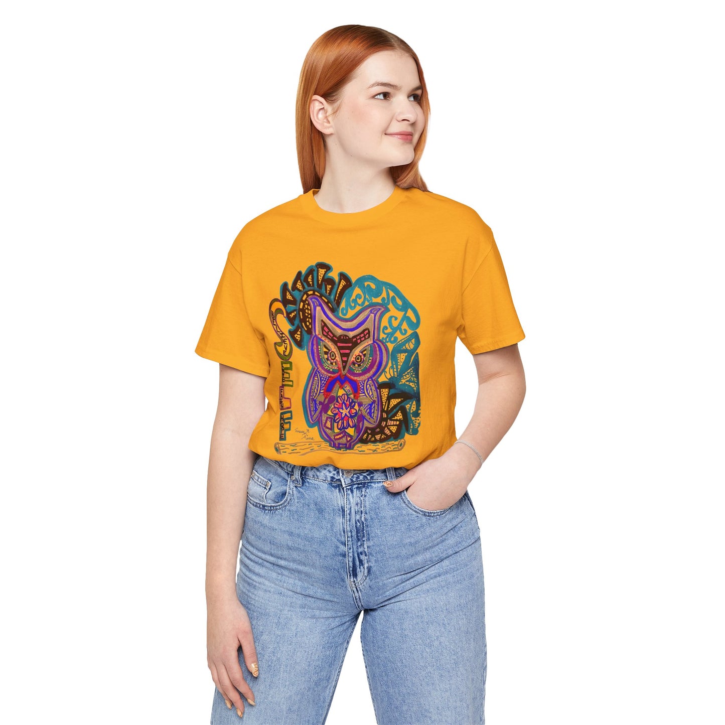 Owl - Unisex Jersey Short Sleeve Tee