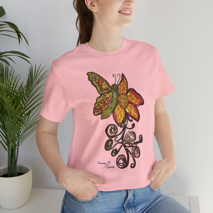 Butterfly - Unisex Jersey Short Sleeve Tee