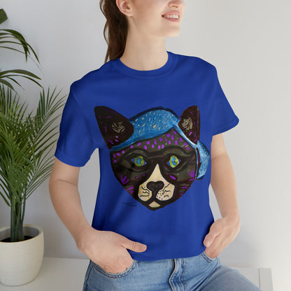 Cat - Unisex Jersey Short Sleeve Tee