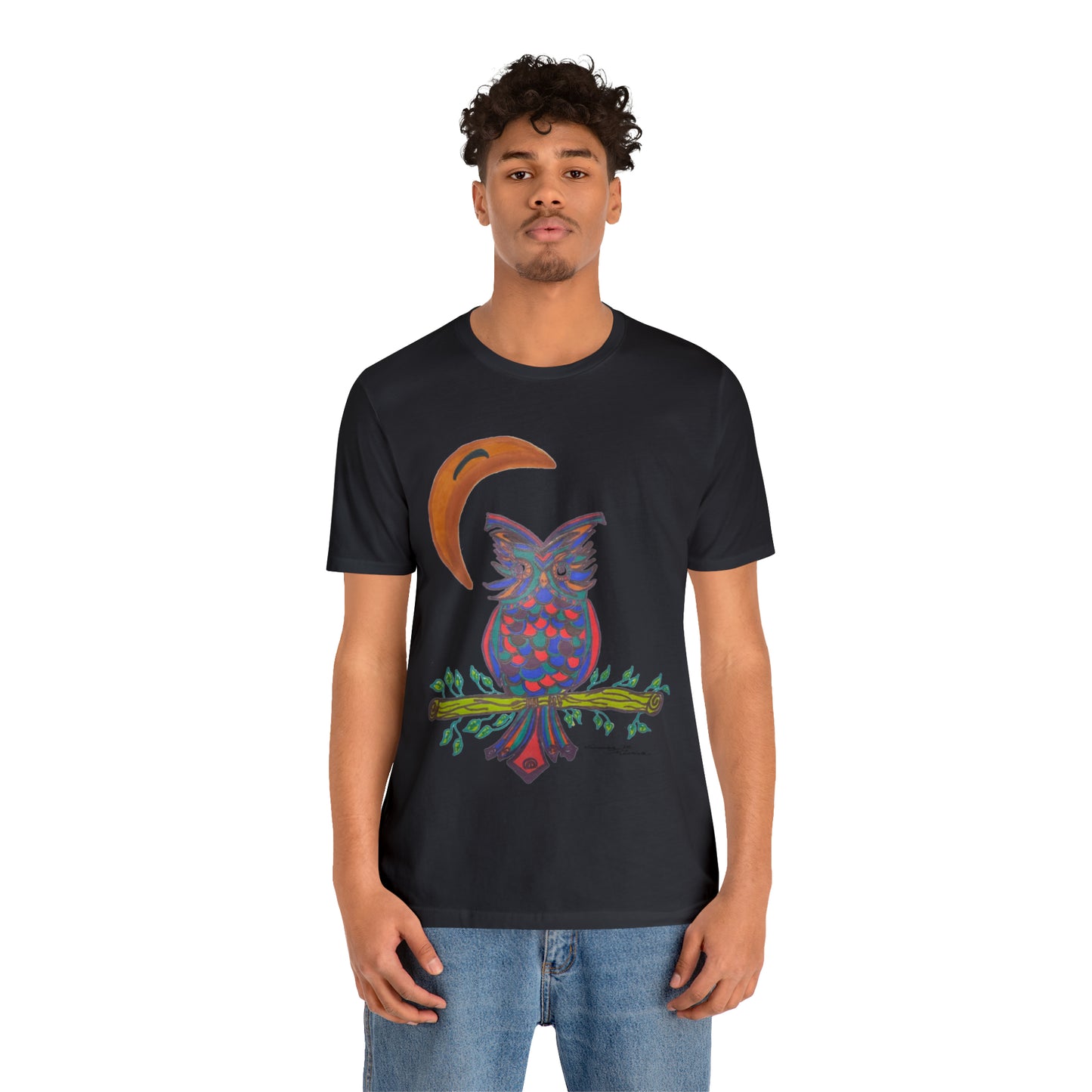 Owl - Unisex Jersey Short Sleeve Tee