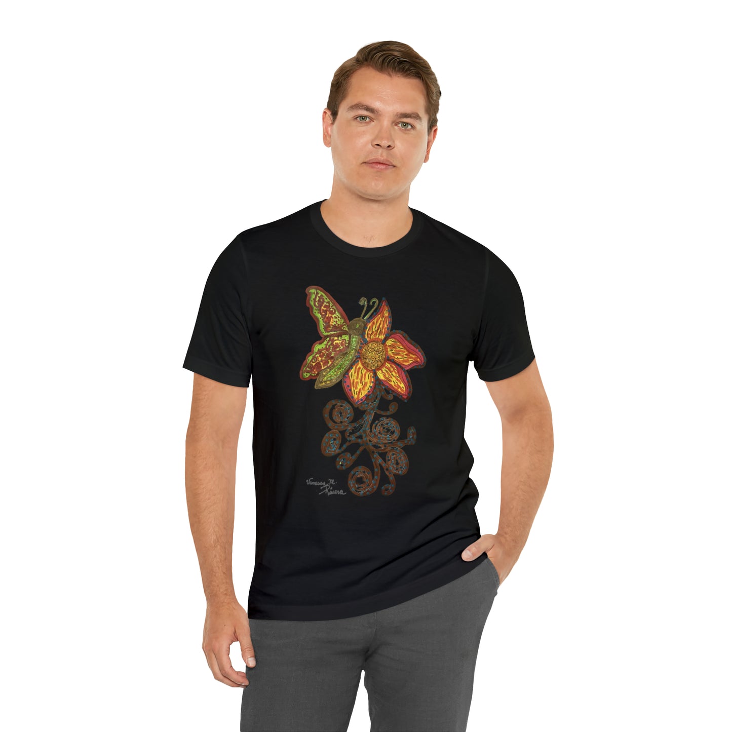 Butterfly - Unisex Jersey Short Sleeve Tee