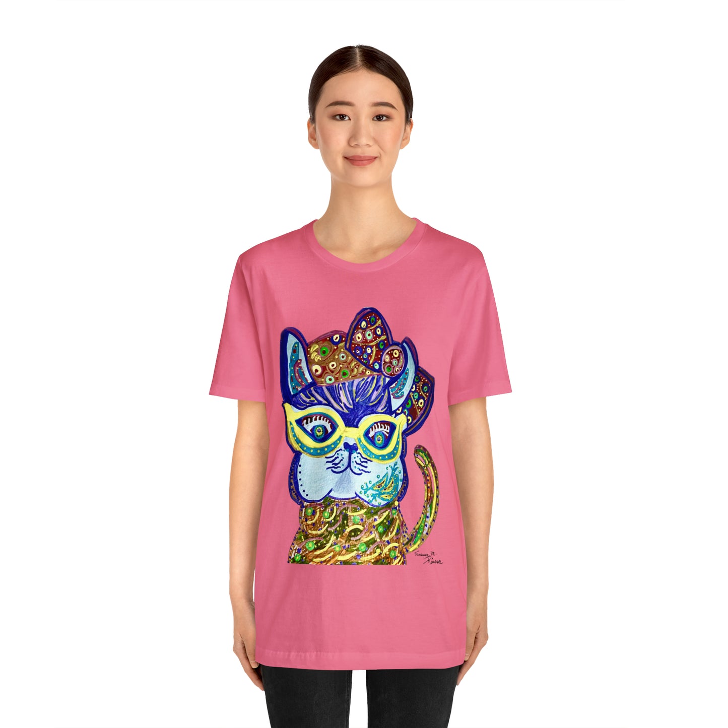 Cat - Unisex Jersey Short Sleeve Tee