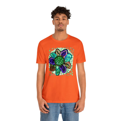 flower - Unisex Jersey Short Sleeve Tee