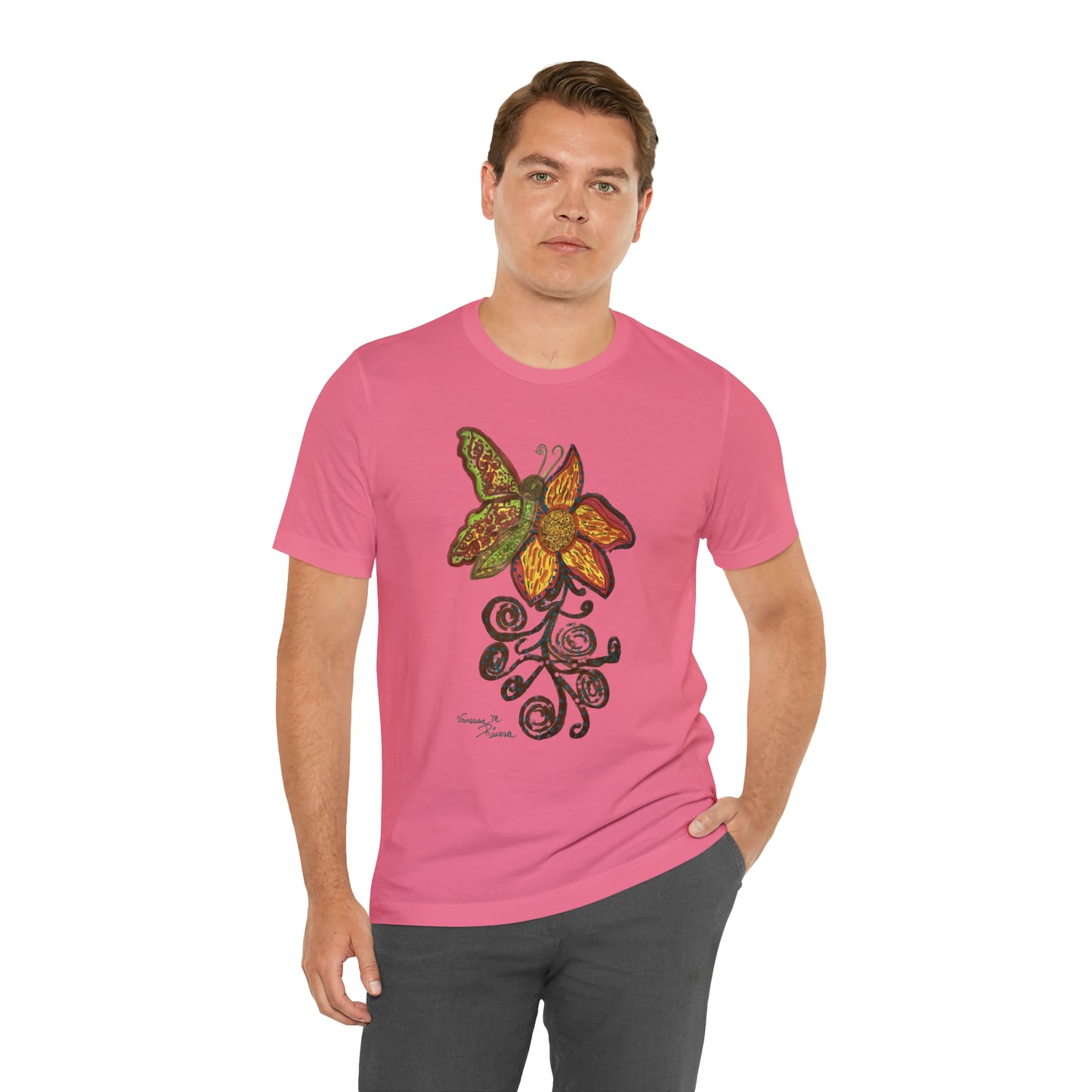 Butterfly - Unisex Jersey Short Sleeve Tee