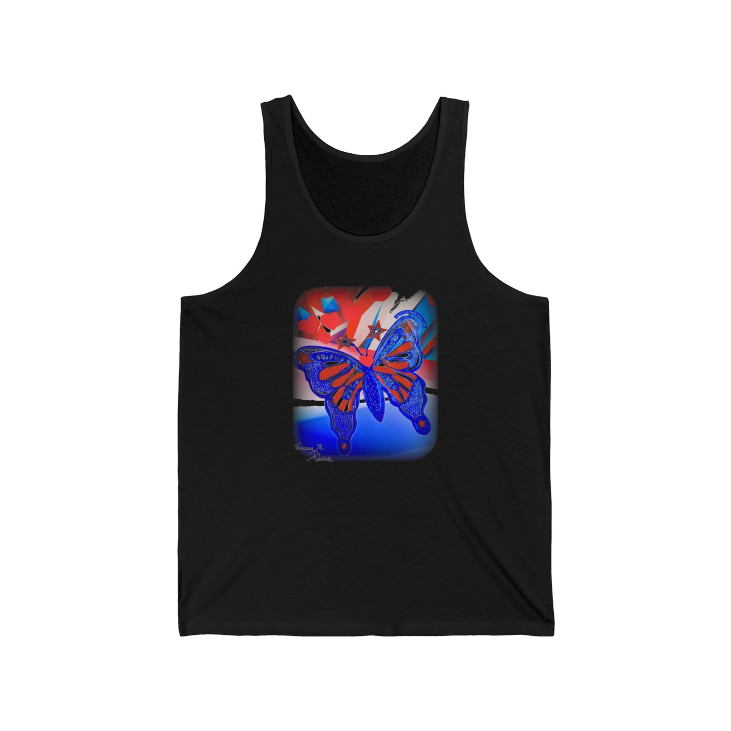 butterfly - Unisex Jersey Tank