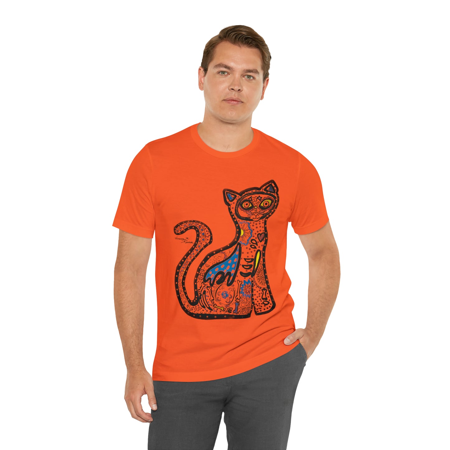 Cat - Unisex Jersey Short Sleeve Tee