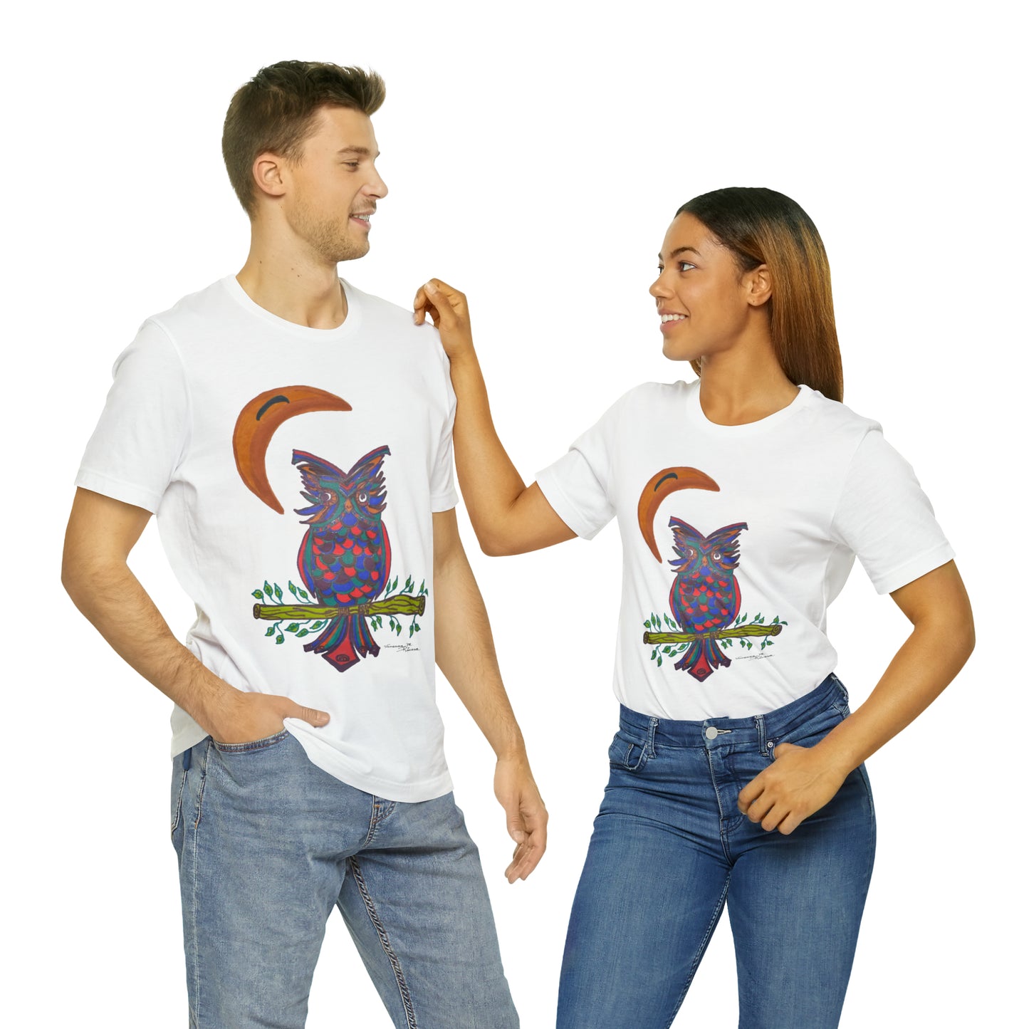 Owl - Unisex Jersey Short Sleeve Tee