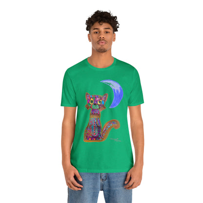 Cat - Unisex Jersey Short Sleeve Tee