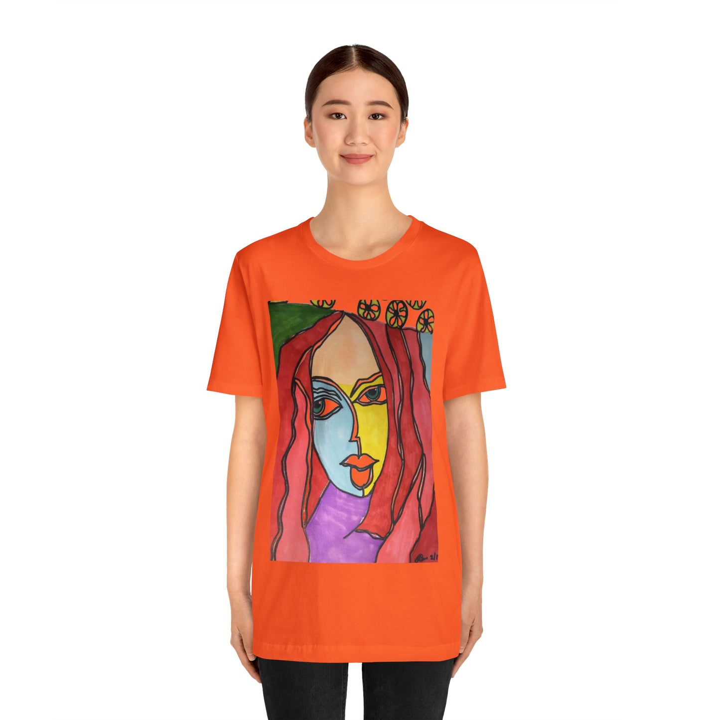 Face - Unisex Jersey Short Sleeve Tee