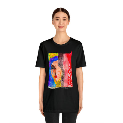 face - Unisex Jersey Short Sleeve Tee