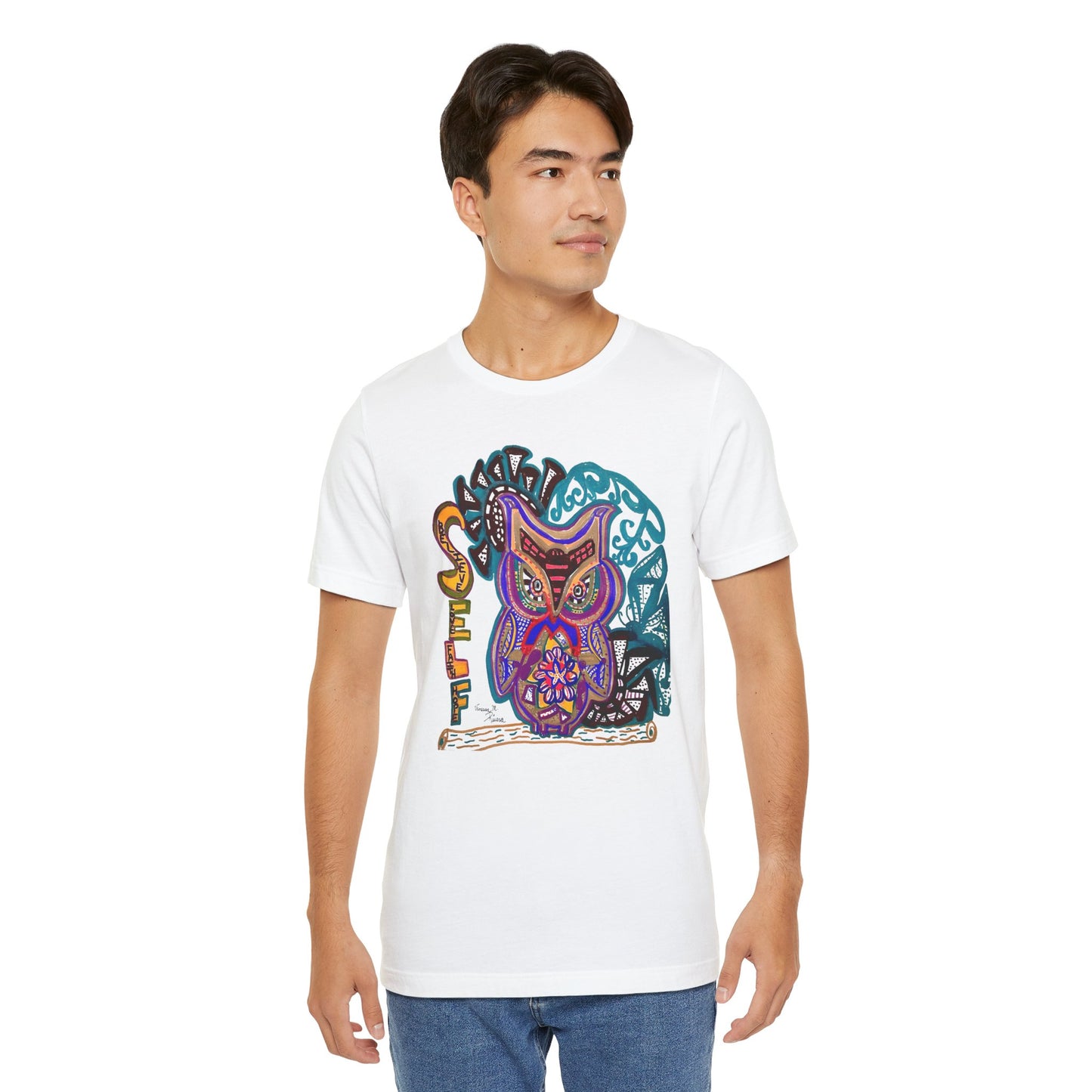 Owl - Unisex Jersey Short Sleeve Tee