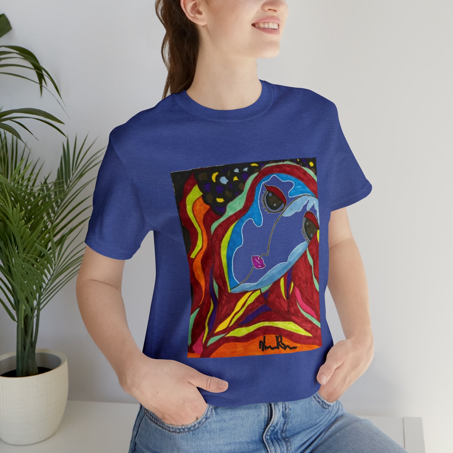 Face - Unisex Jersey Short Sleeve Tee