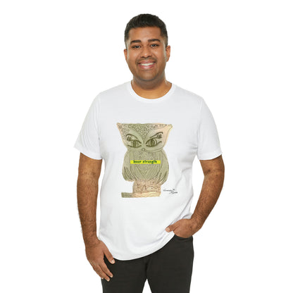 Owl - Unisex Jersey Short Sleeve Tee