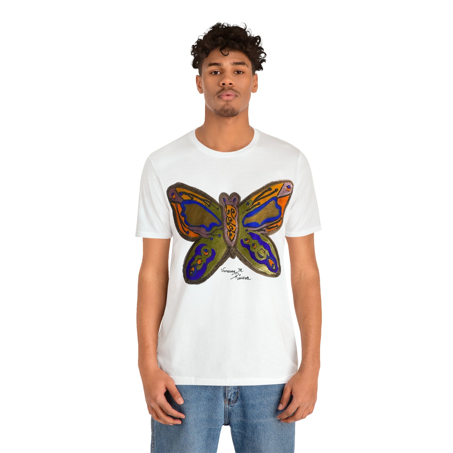 Butterfly - Unisex Jersey Short Sleeve Tee