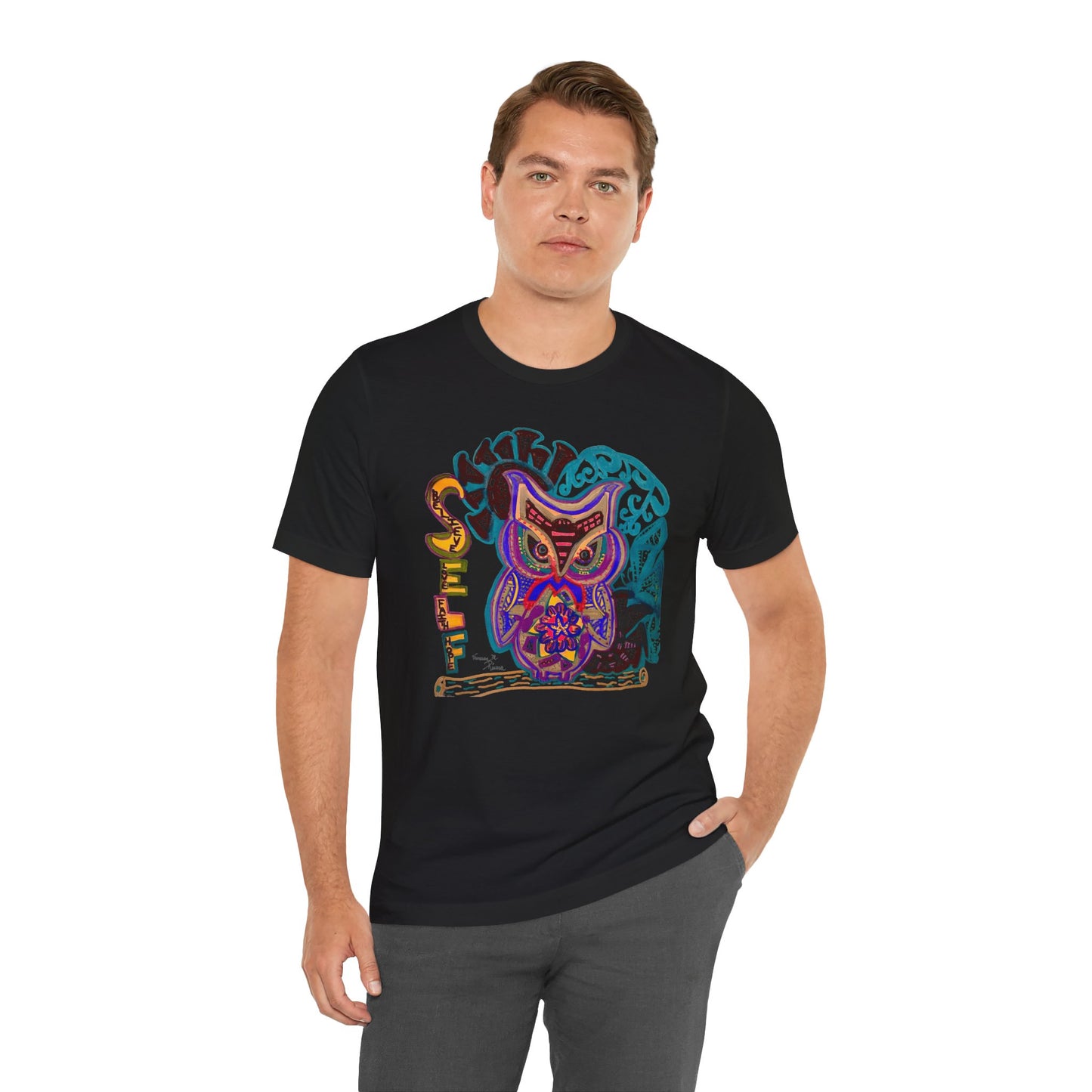 Owl - Unisex Jersey Short Sleeve Tee