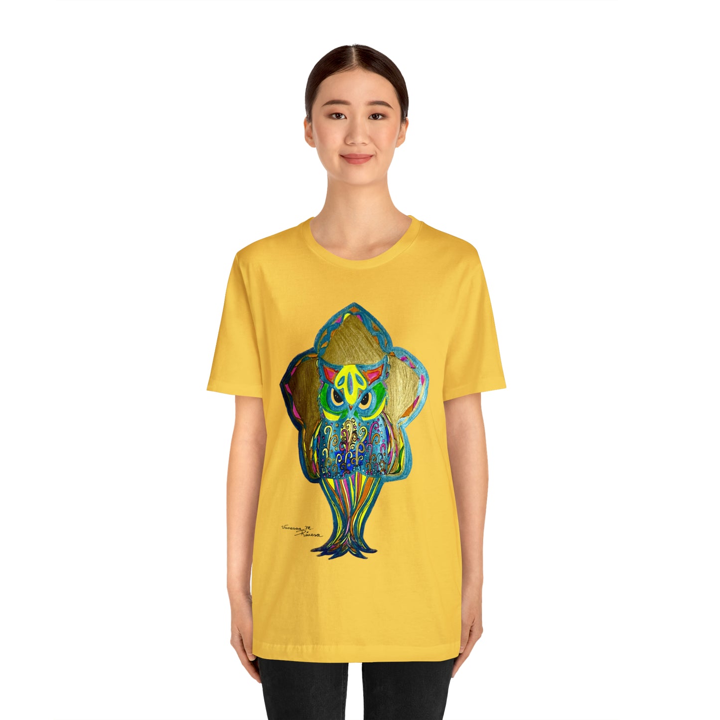 Owl - Unisex Jersey Short Sleeve Tee