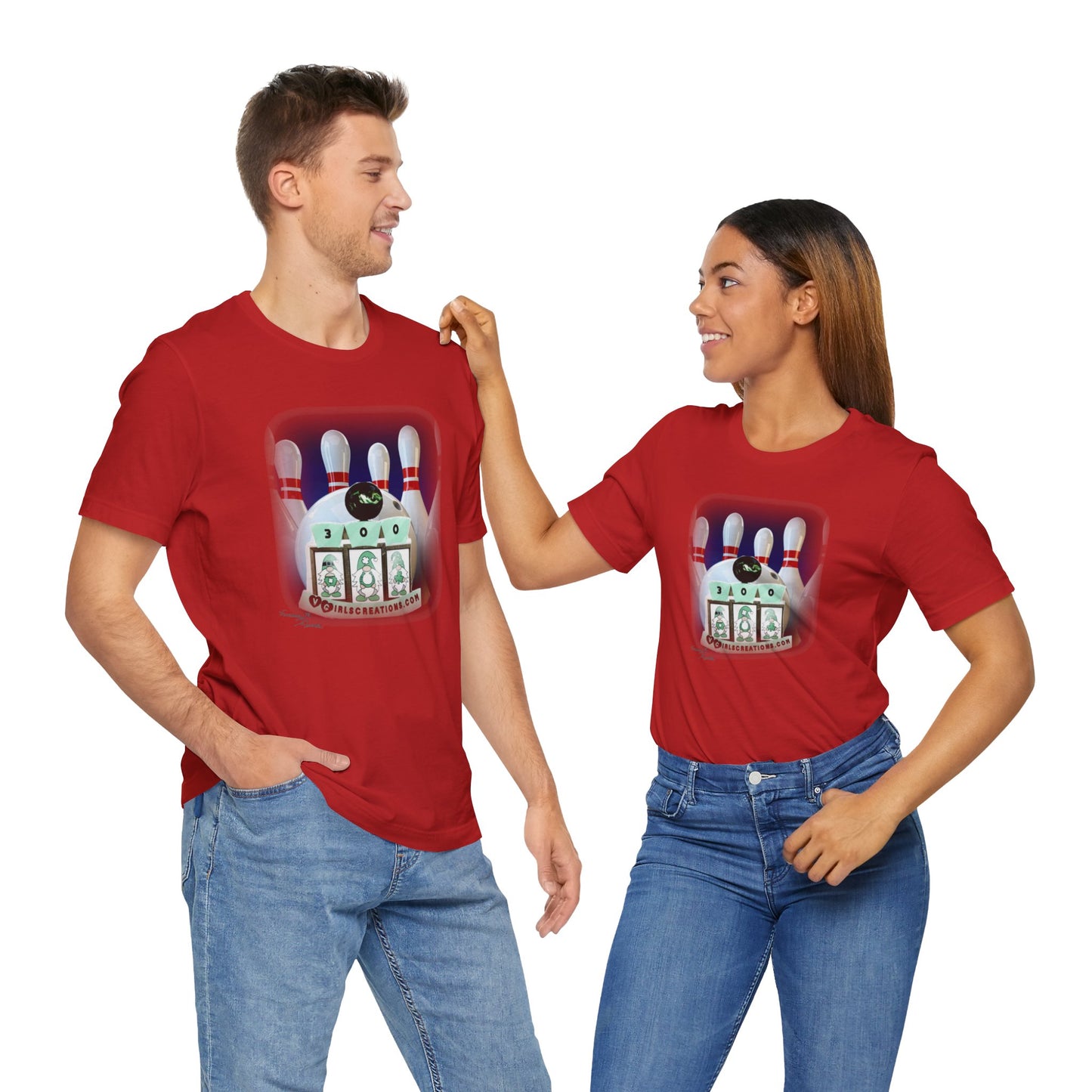 bowling - Unisex Jersey Short Sleeve Tee