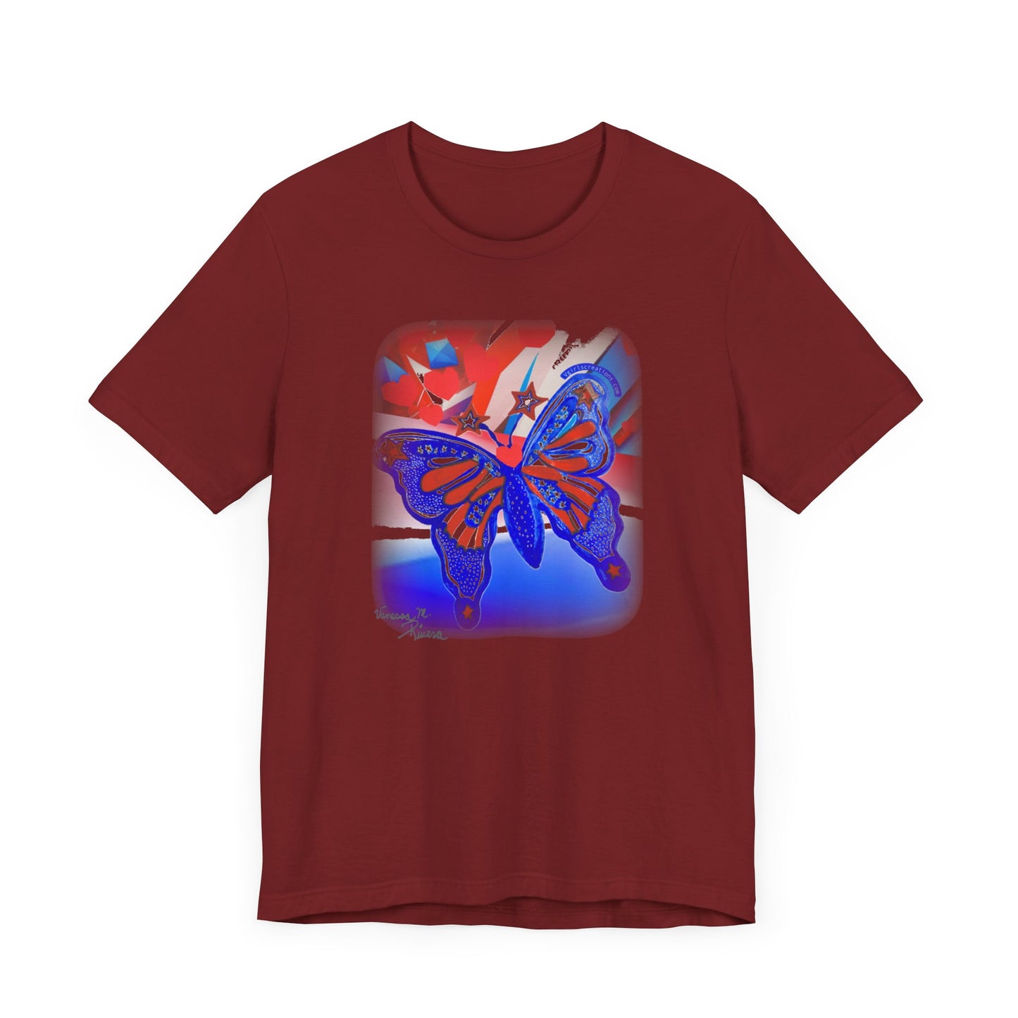 butterfly - Unisex Jersey Short Sleeve Tee