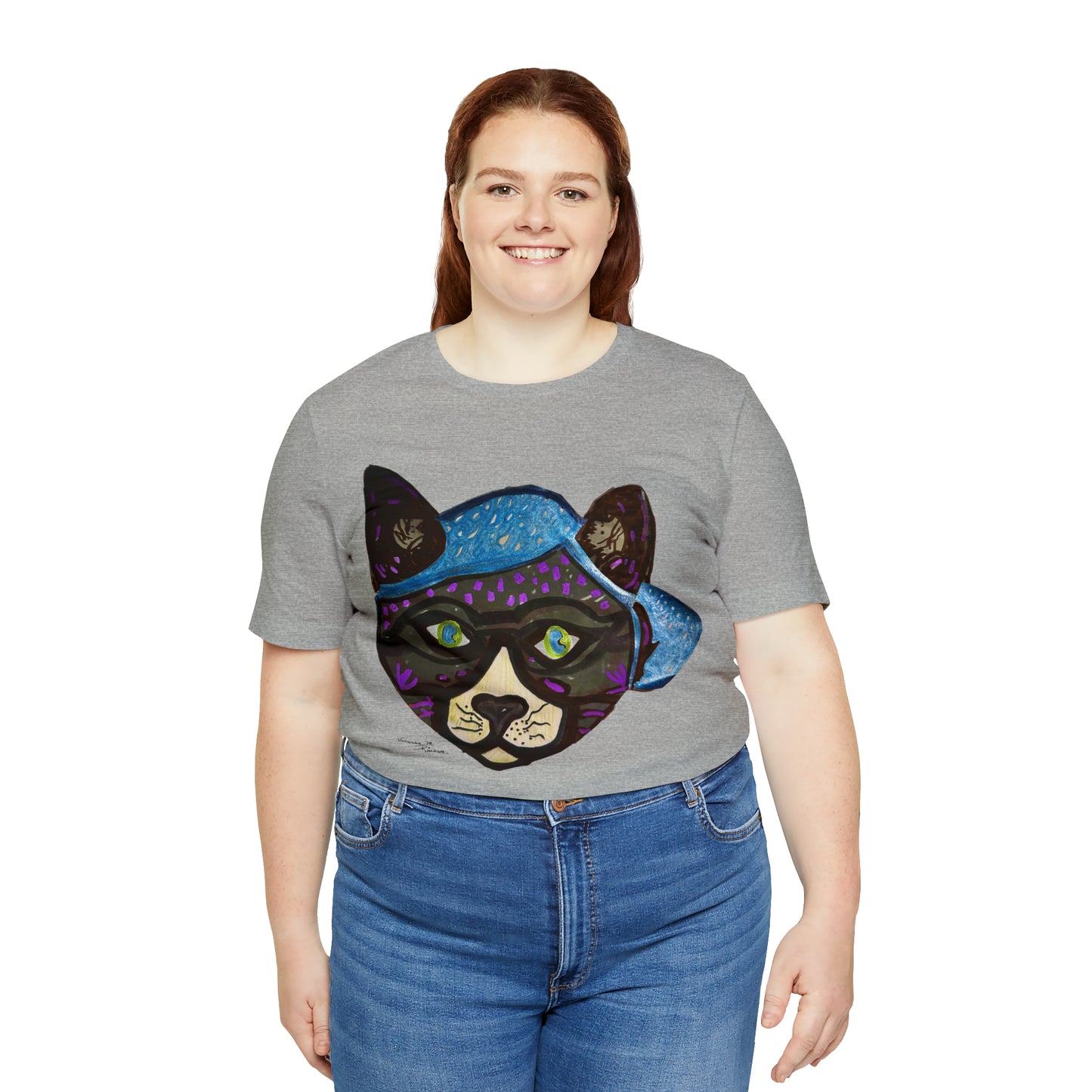 Cat - Unisex Jersey Short Sleeve Tee