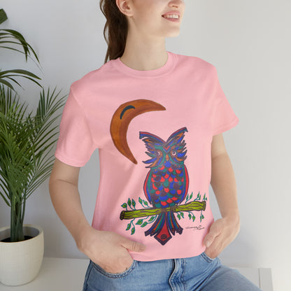 Owl - Unisex Jersey Short Sleeve Tee