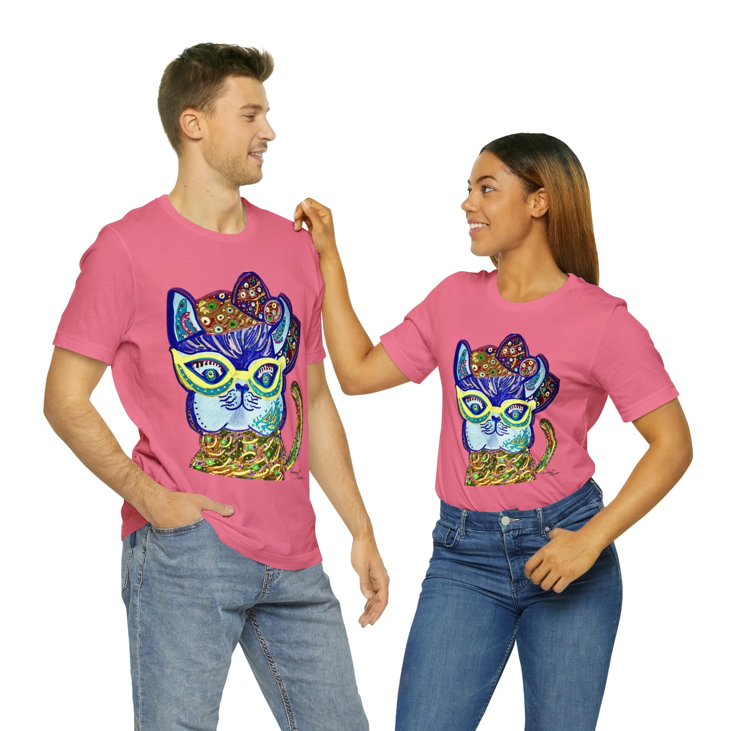 Cat - Unisex Jersey Short Sleeve Tee