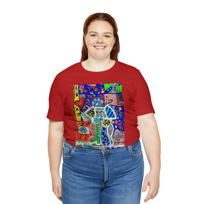 Abstract - Unisex Jersey Short Sleeve Tee