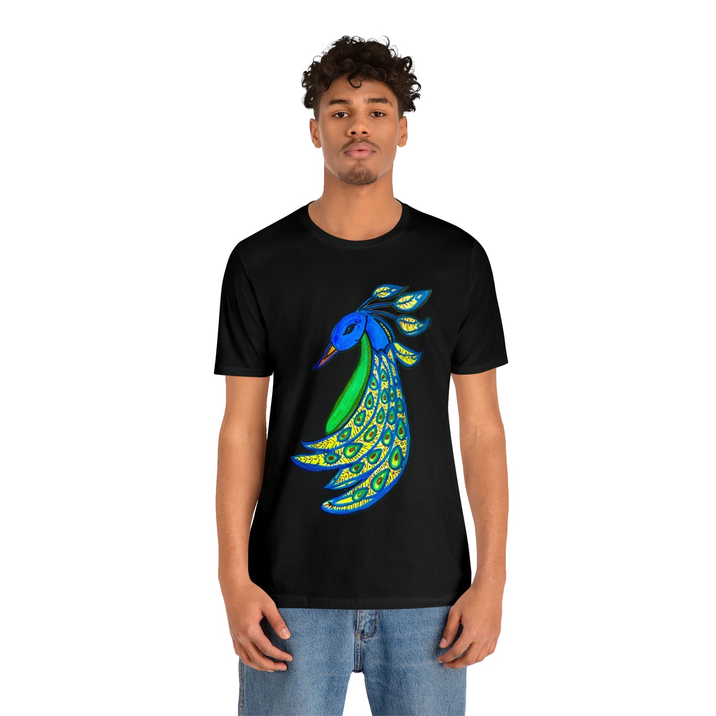 Peacock - Unisex Jersey Short Sleeve Tee