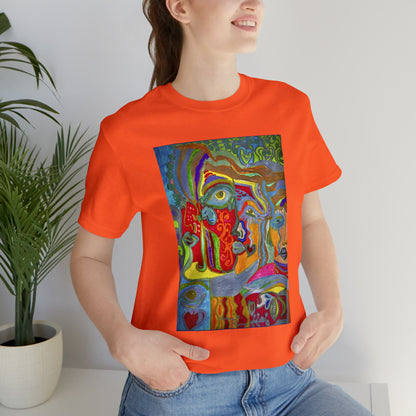 Abstract - Unisex Jersey Short Sleeve Tee