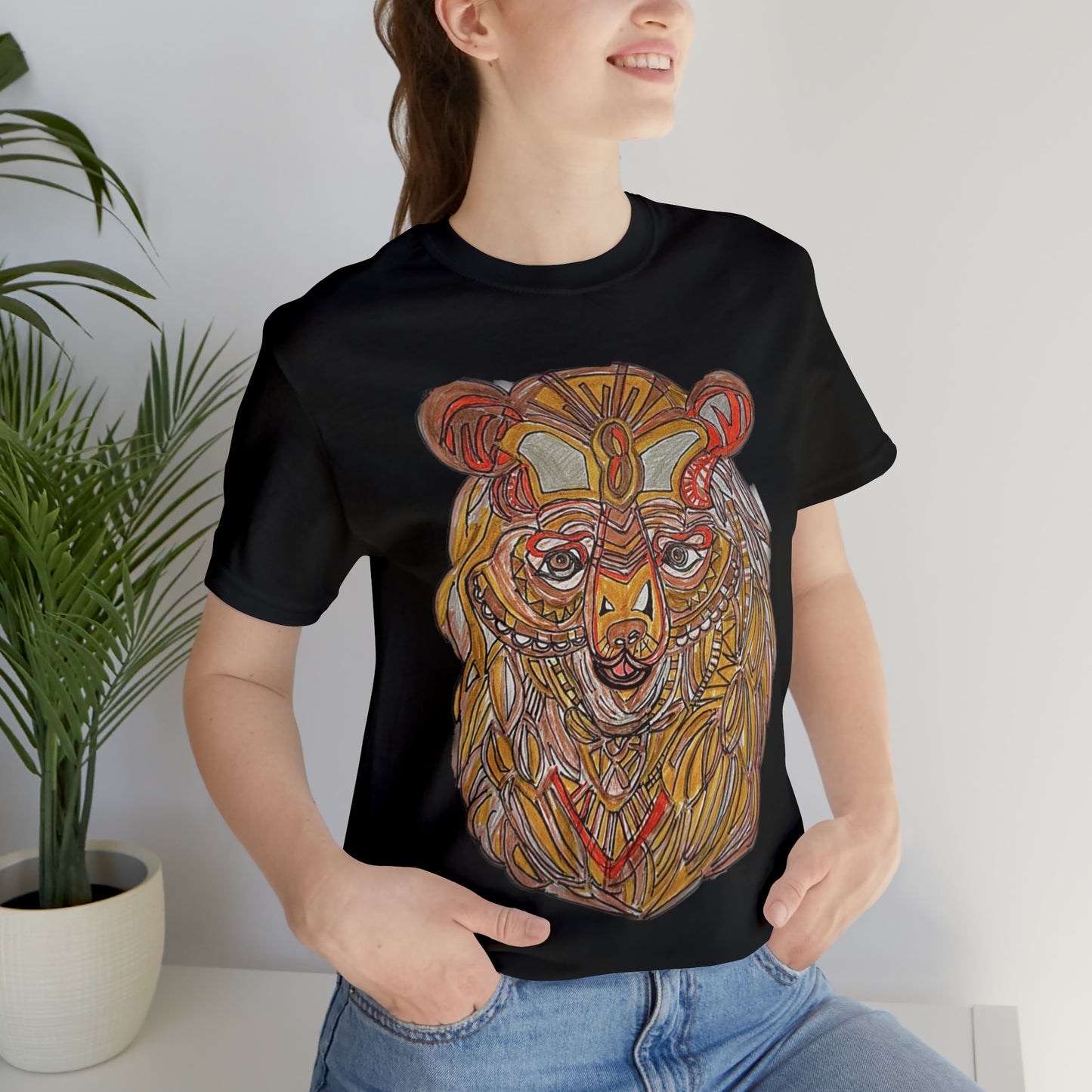 Lion - Unisex Jersey Short Sleeve Tee