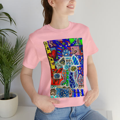 Abstract - Unisex Jersey Short Sleeve Tee