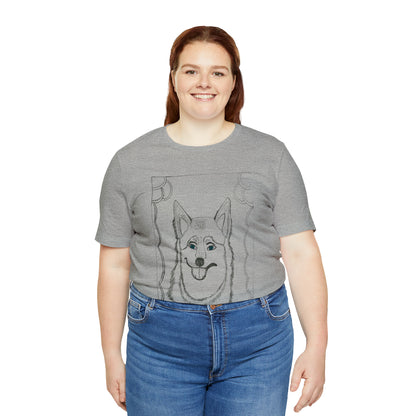 Dog - Unisex Jersey Short Sleeve Tee