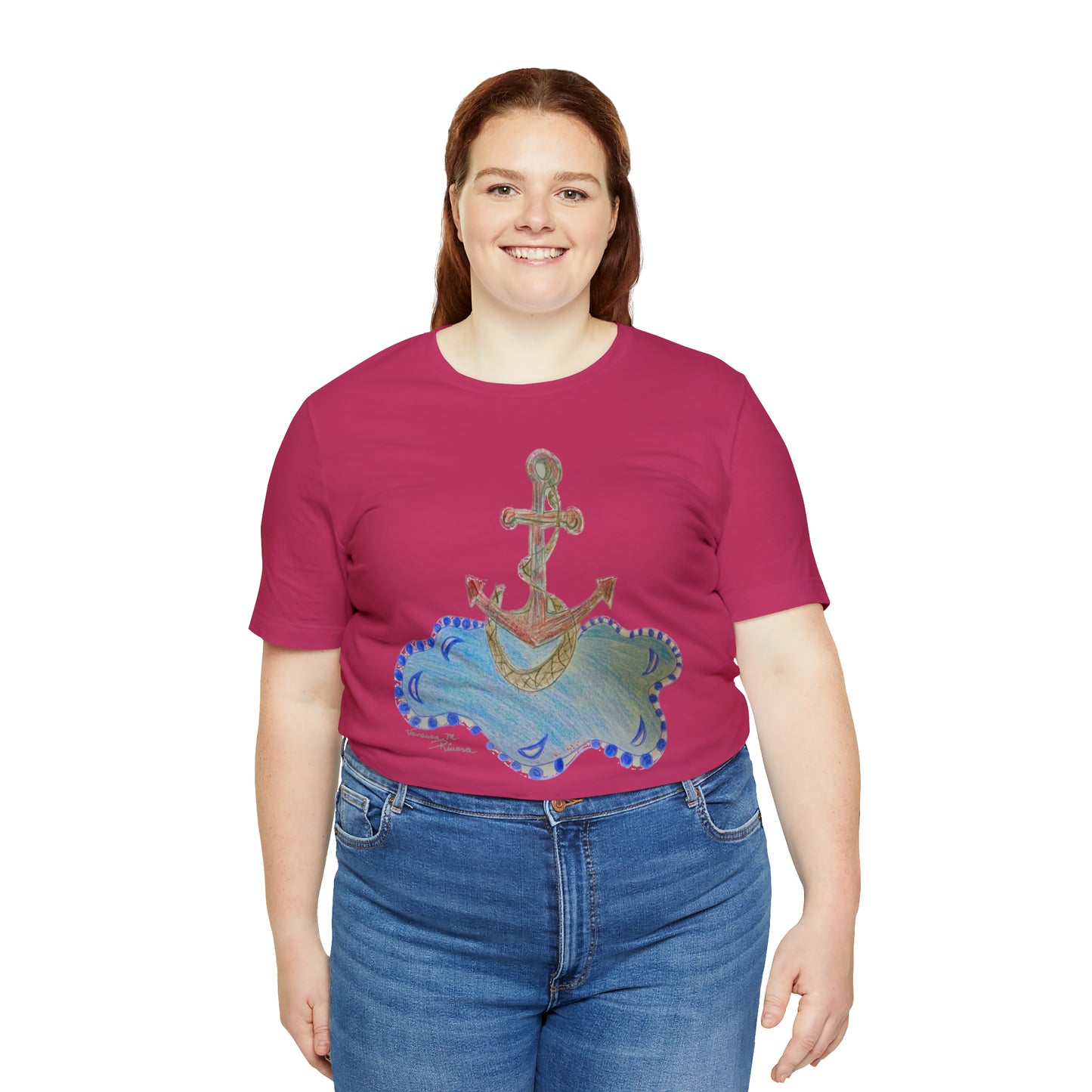 Anchor - Unisex Jersey Short Sleeve Tee