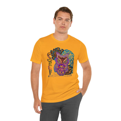 Owl - Unisex Jersey Short Sleeve Tee