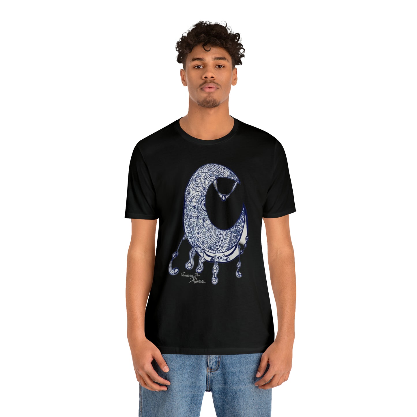 Moon - Unisex Jersey Short Sleeve Tee