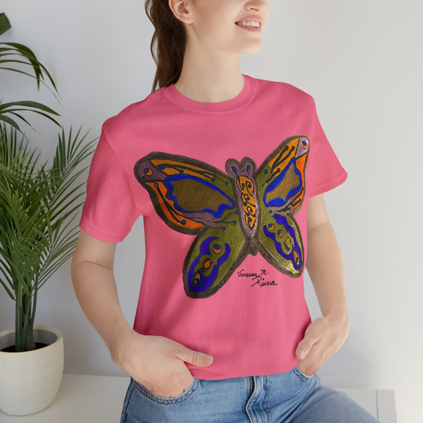 Butterfly - Unisex Jersey Short Sleeve Tee