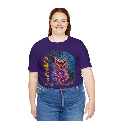 Owl - Unisex Jersey Short Sleeve Tee