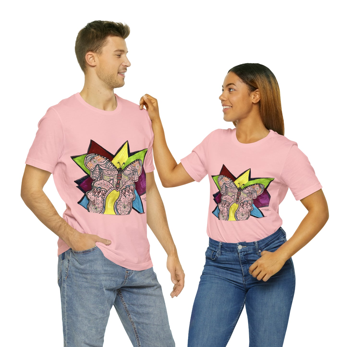 Butterfly - Unisex Jersey Short Sleeve Tee