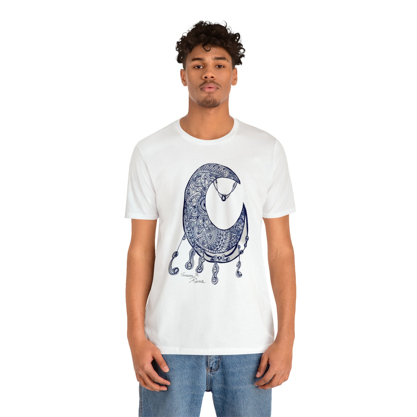 Moon - Unisex Jersey Short Sleeve Tee