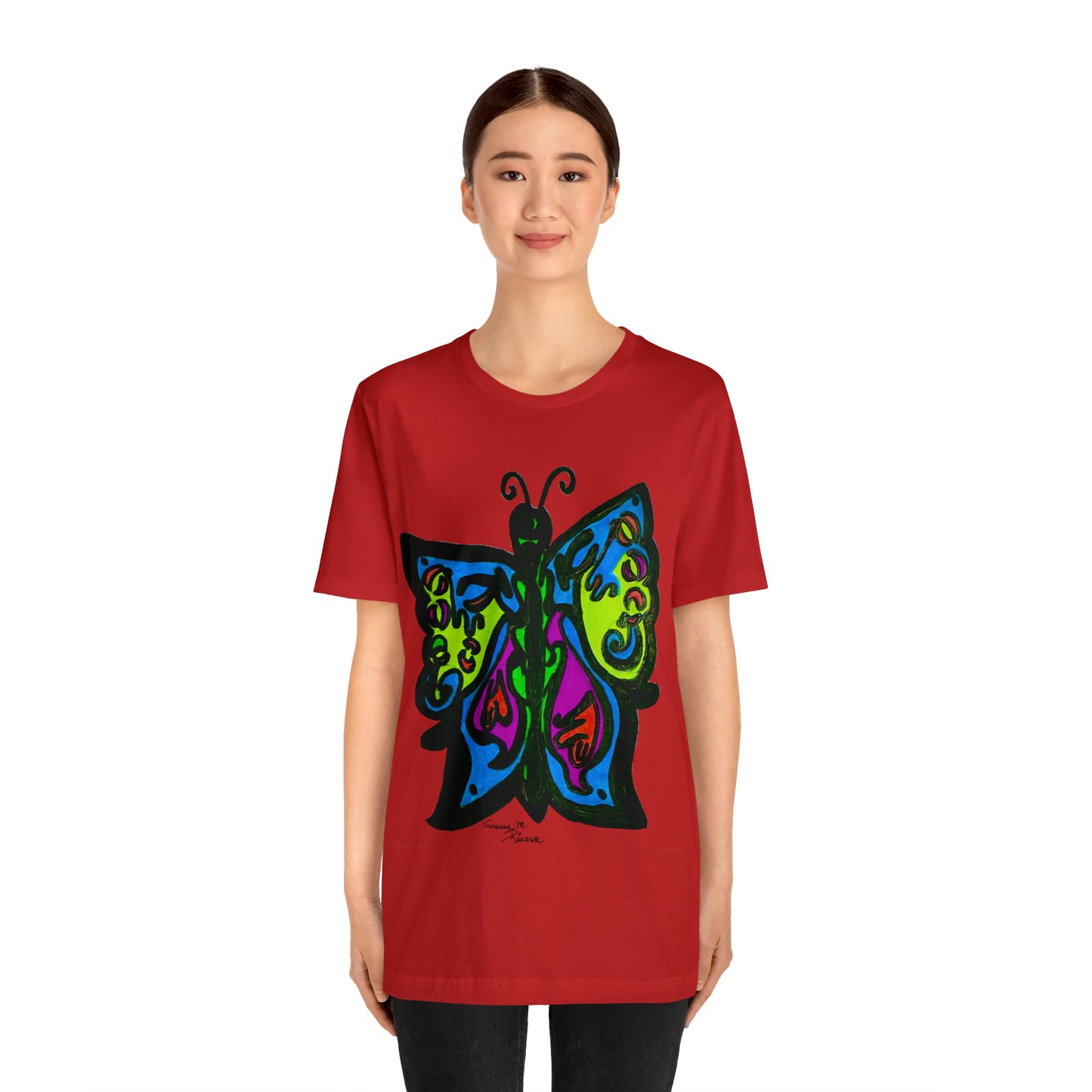 Butterfly - Unisex Jersey Short Sleeve Tee