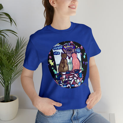 Cat - Unisex Jersey Short Sleeve Tee